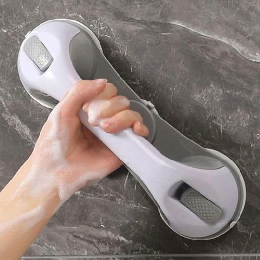 Wall Mounted Grab Bar Shower Handles Suction Cup Bathroom Rail Removable Shower Safety Handrails for Senior and Elderly M4YD