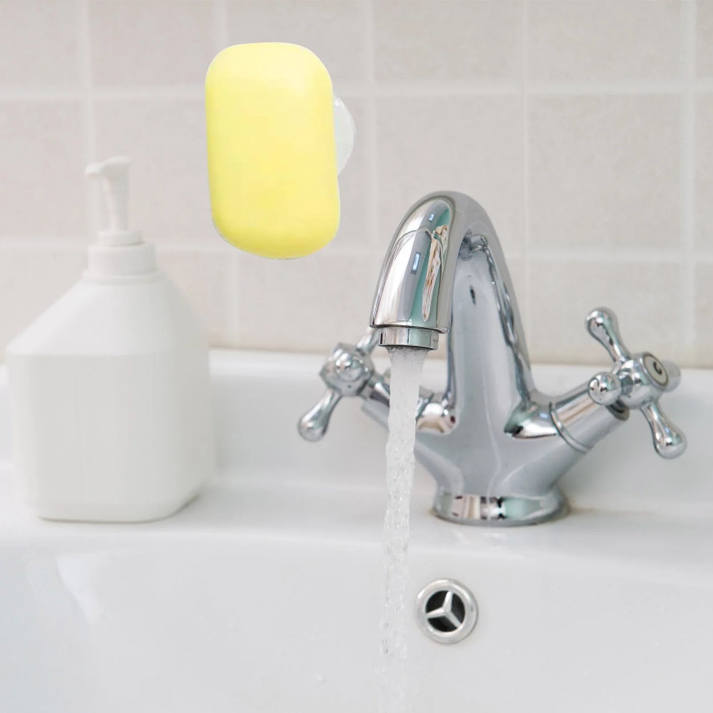 Magnetic Suction Cup Soap Hanger Wall Mounted Soap Rack With Strong Magnet Removable Hanging Soap Holders For Bathroom Shower