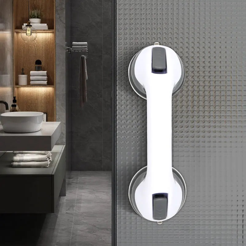 Manija de Apoyo para Baño con Ventosa - Agarre Seguro y Antideslizante