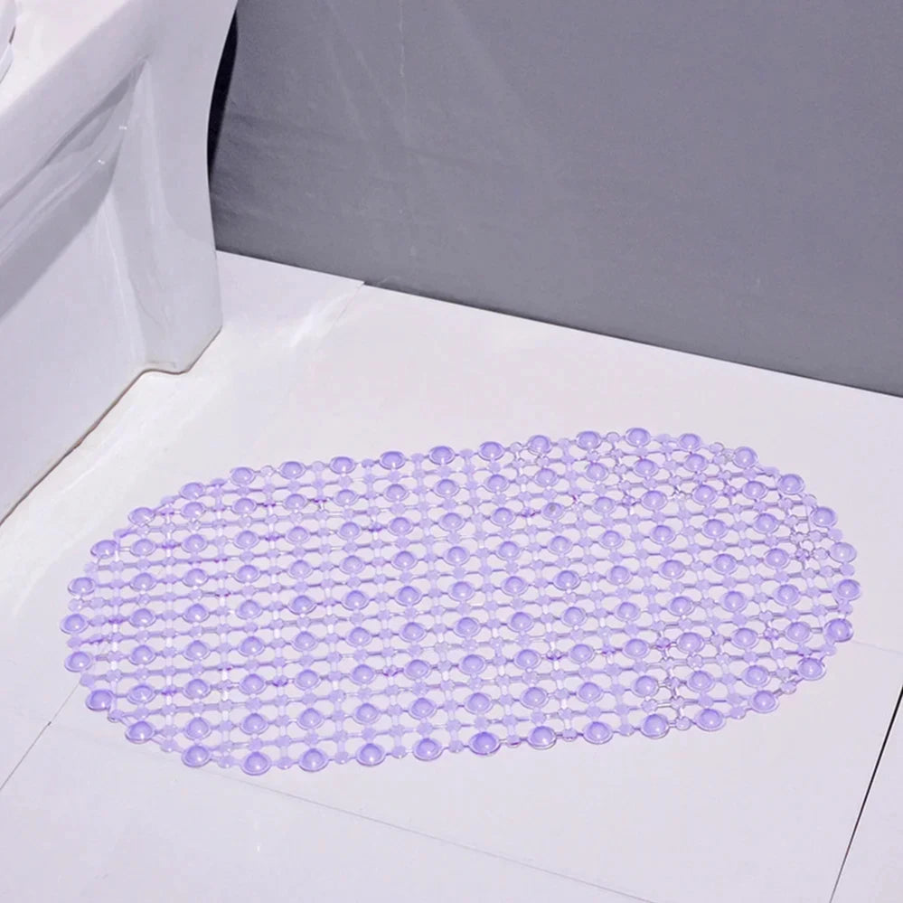 Tapete Masajeador Antideslizante PVC con Ventosas - Baño Seguro
