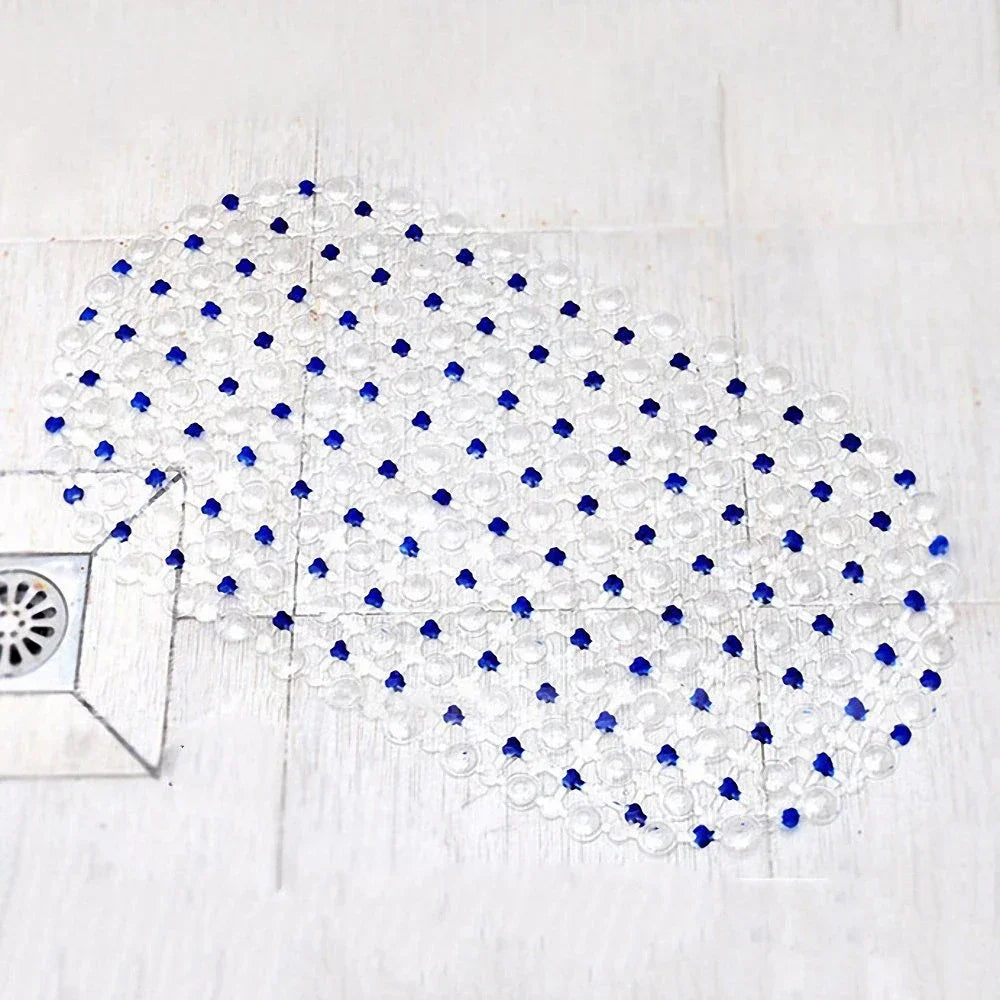Tapete Masajeador Antideslizante PVC con Ventosas - Baño Seguro
