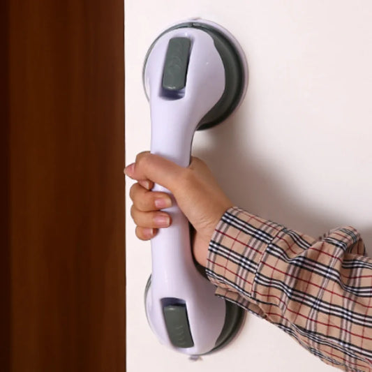 Bathroom Strong Suction Cup Armrest No Drilling Anti-fall Safety Handle Non-perforated Stable Grip for Elderly Children Senior