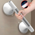New Suction Cup Bathroom Grab Rails Non-slip No Punching Shower Safety Grab Bar Bathroom Glass Door Handrails Elderly/Children