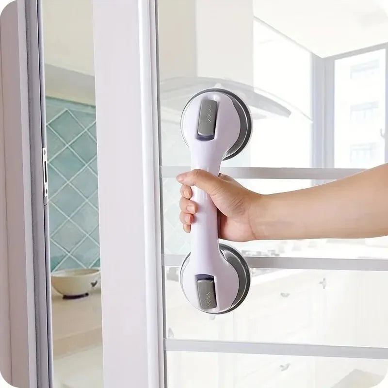 2pcs Shower Handle 12" Grab Bars For Bathtubs And Showers Suction Grab Bar Bathroom Bathtub Bath Handles Handicap Elderly