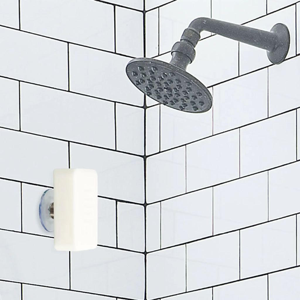 Magnetic Suction Cup Soap Hanger Wall Mounted Soap Rack With Strong Magnet Removable Hanging Soap Holders For Bathroom Shower