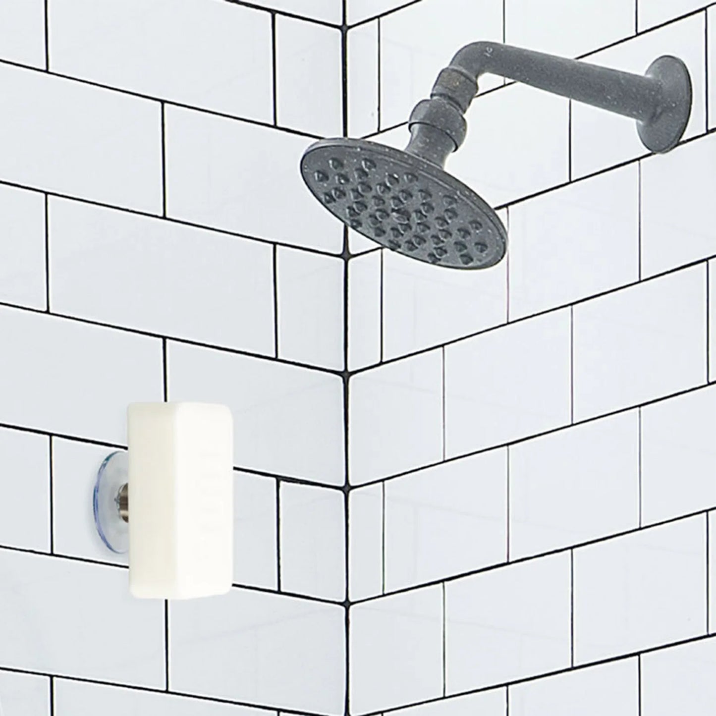 Magnetic Suction Cup Soap Hanger Wall Mounted Soap Rack With Strong Magnet Removable Hanging Soap Holders For Bathroom Shower