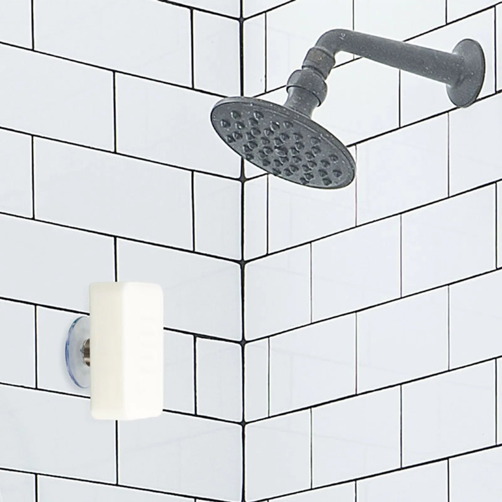 Magnetic Suction Cup Soap Hanger Wall Mounted Soap Rack With Strong Magnet Removable Hanging Soap Holders For Bathroom Shower
