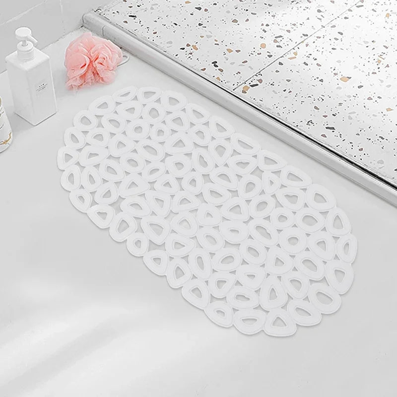 Tapete Antideslizante con Ventosas y Drenaje - Baño Seguro