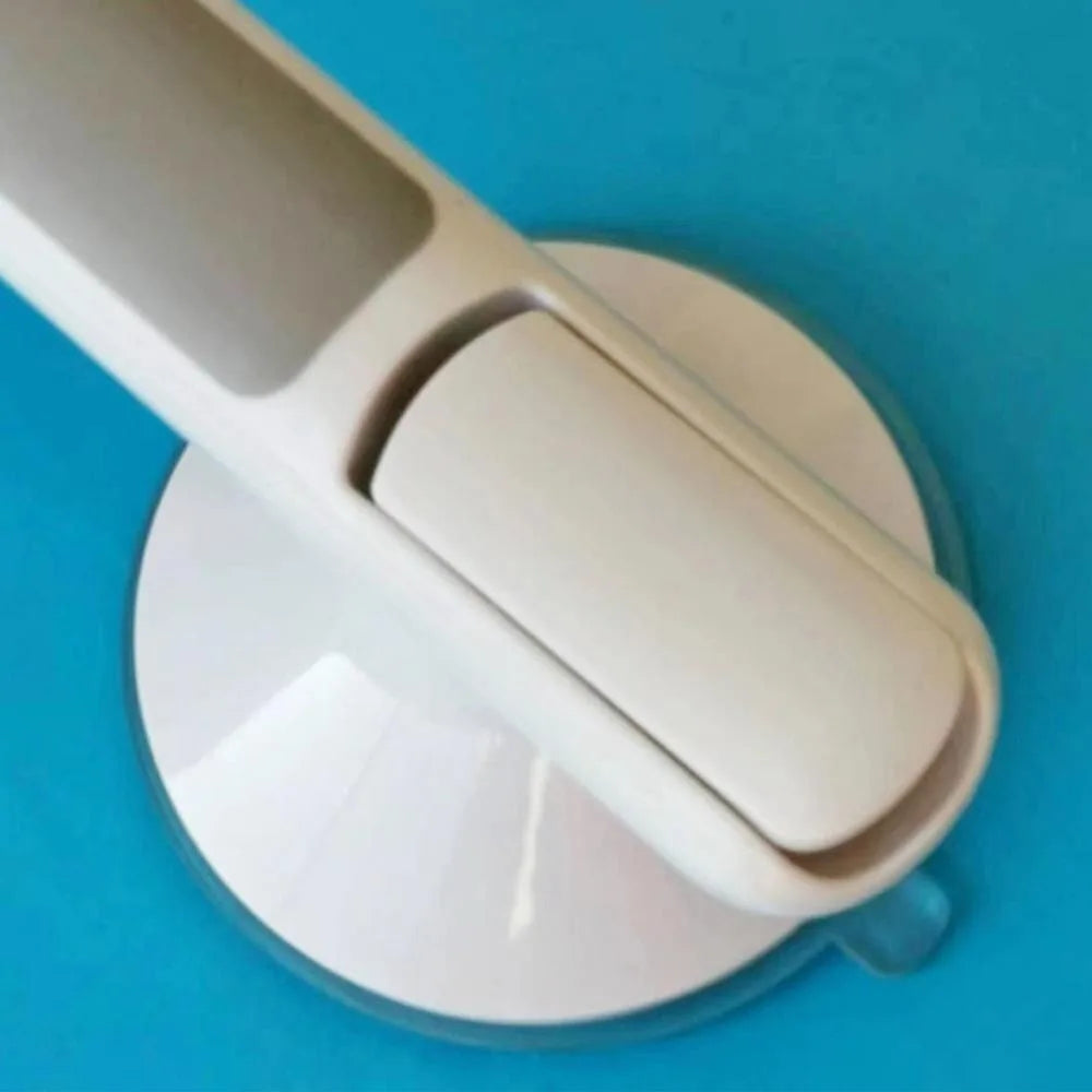 New Suction Cup Bathroom Grab Rails Non-slip No Punching Shower Safety Grab Bar Bathroom Glass Door Handrails Elderly/Children