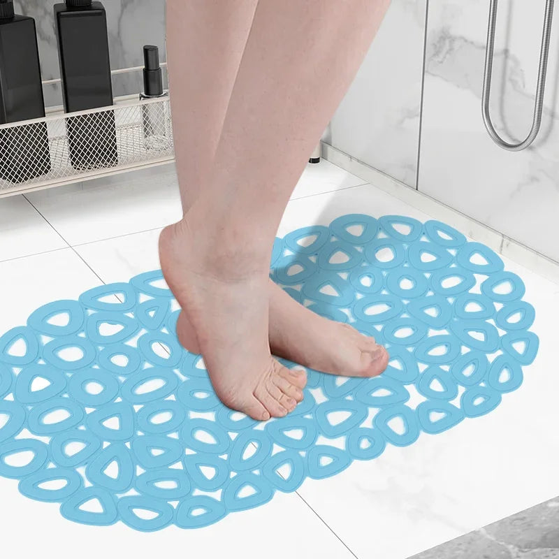 Tapete Antideslizante con Ventosas y Drenaje - Baño Seguro