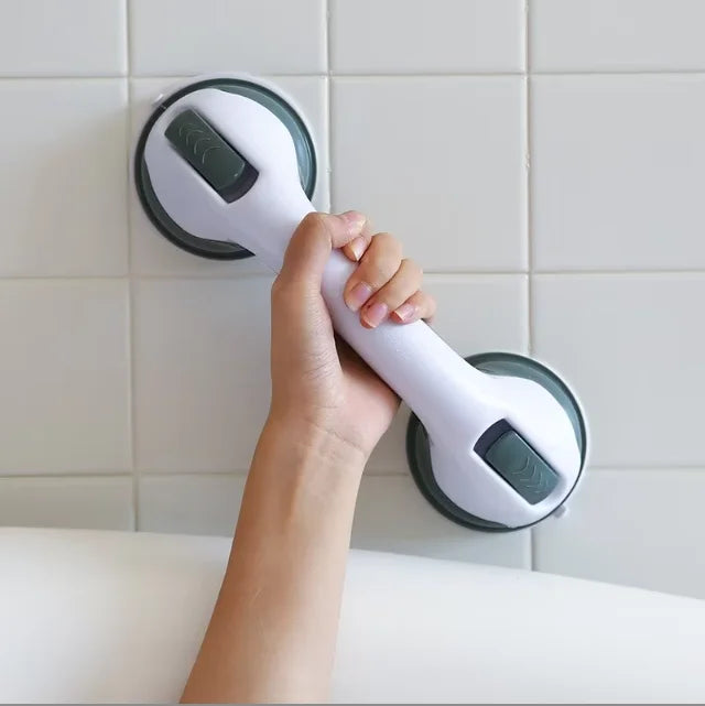 2pcs Shower Handle 12" Grab Bars For Bathtubs And Showers Suction Grab Bar Bathroom Bathtub Bath Handles Handicap Elderly